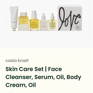 Costa Brazil Travel Essentials GIFT BOX of 5 Items - luxury items BUNDLE